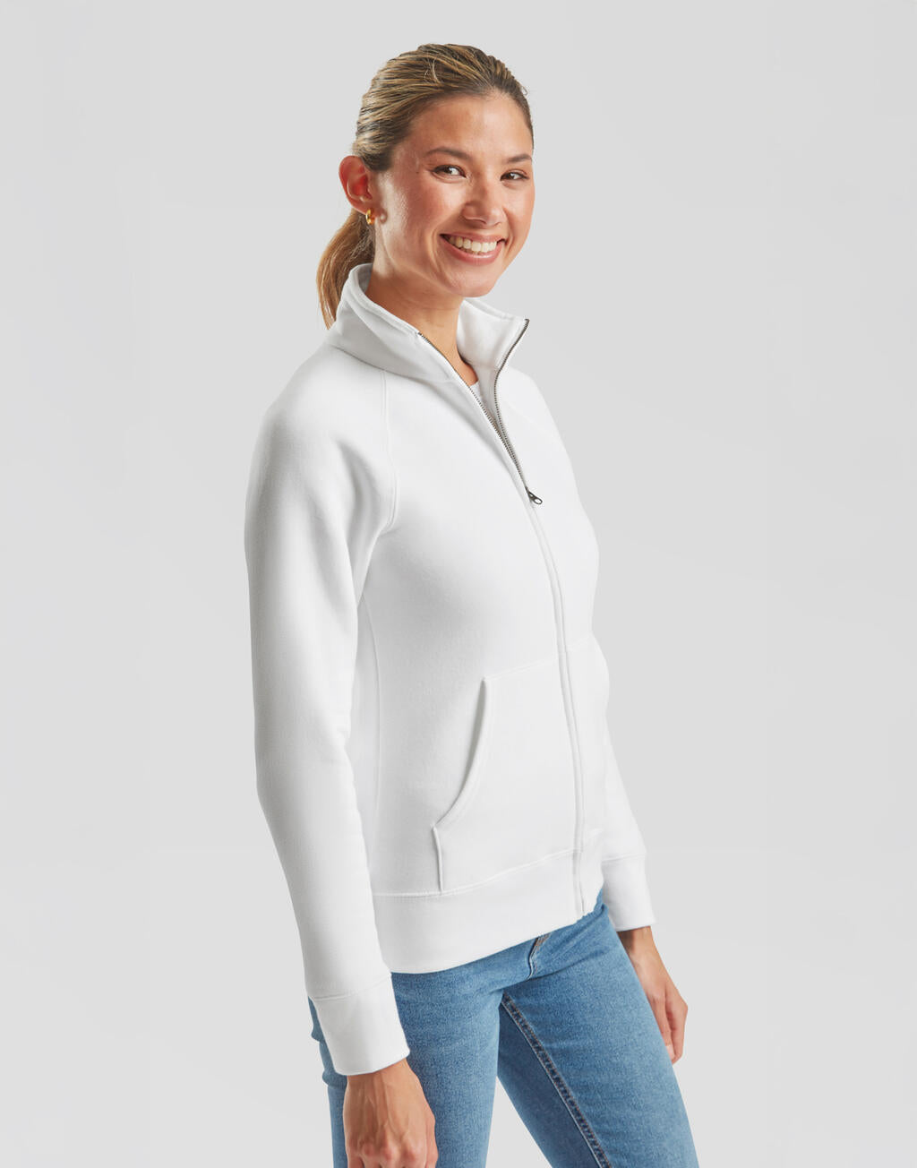 Fruit of the Loom Ladies Premium Sweat Jacket