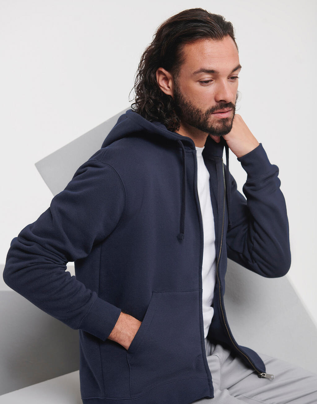 Russell Athletic Men's Authentic Zipped Hood