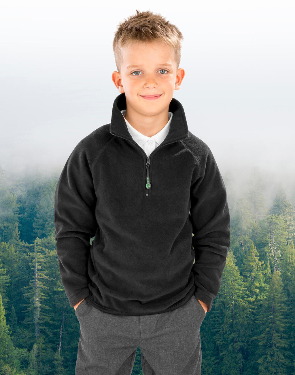 Result Recycled Junior Recycled Microfleece Top
