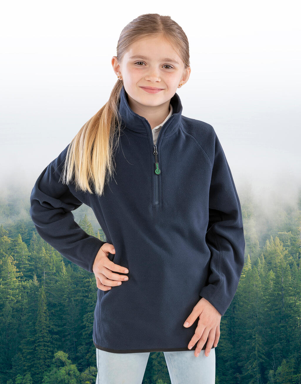 Result Recycled Junior Recycled Microfleece Top