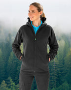 Result Recycled Hooded Recycled Microfleece Jacket