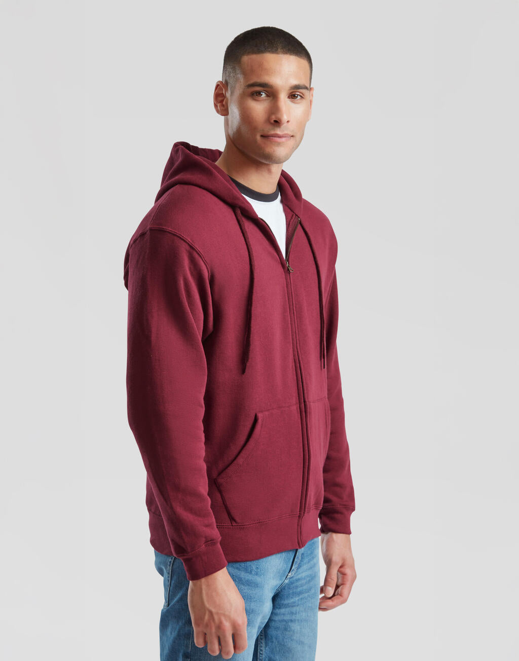 Fruit of the Loom Classic Hooded Sweat Jacket