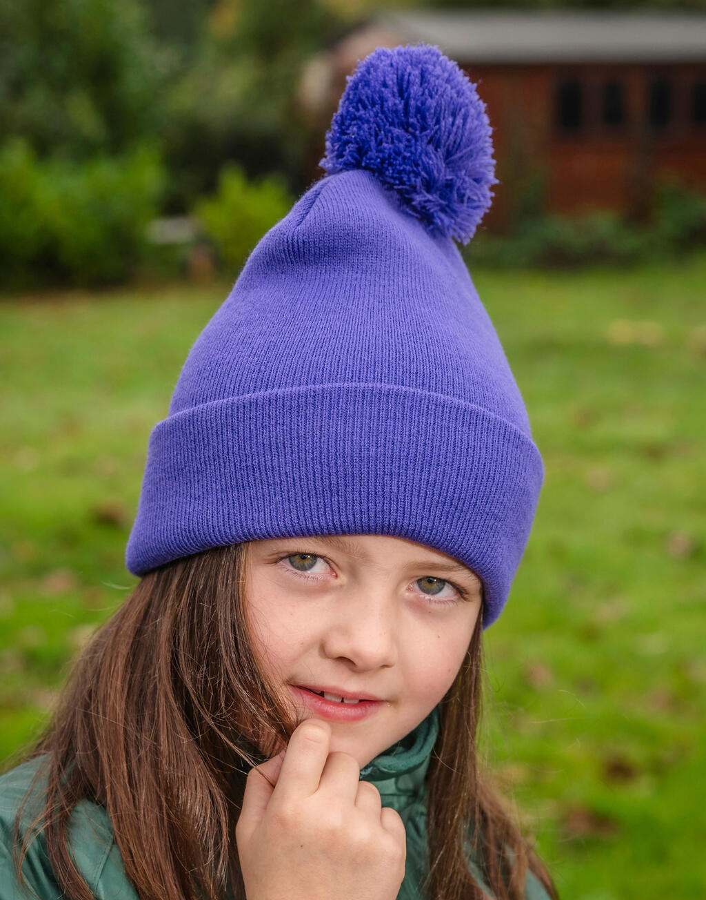Result Winter Essentials Junior Pom Pom Beanie