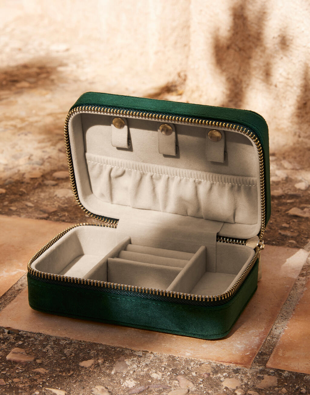 Bagbase Velvet Travel Jewellery Box