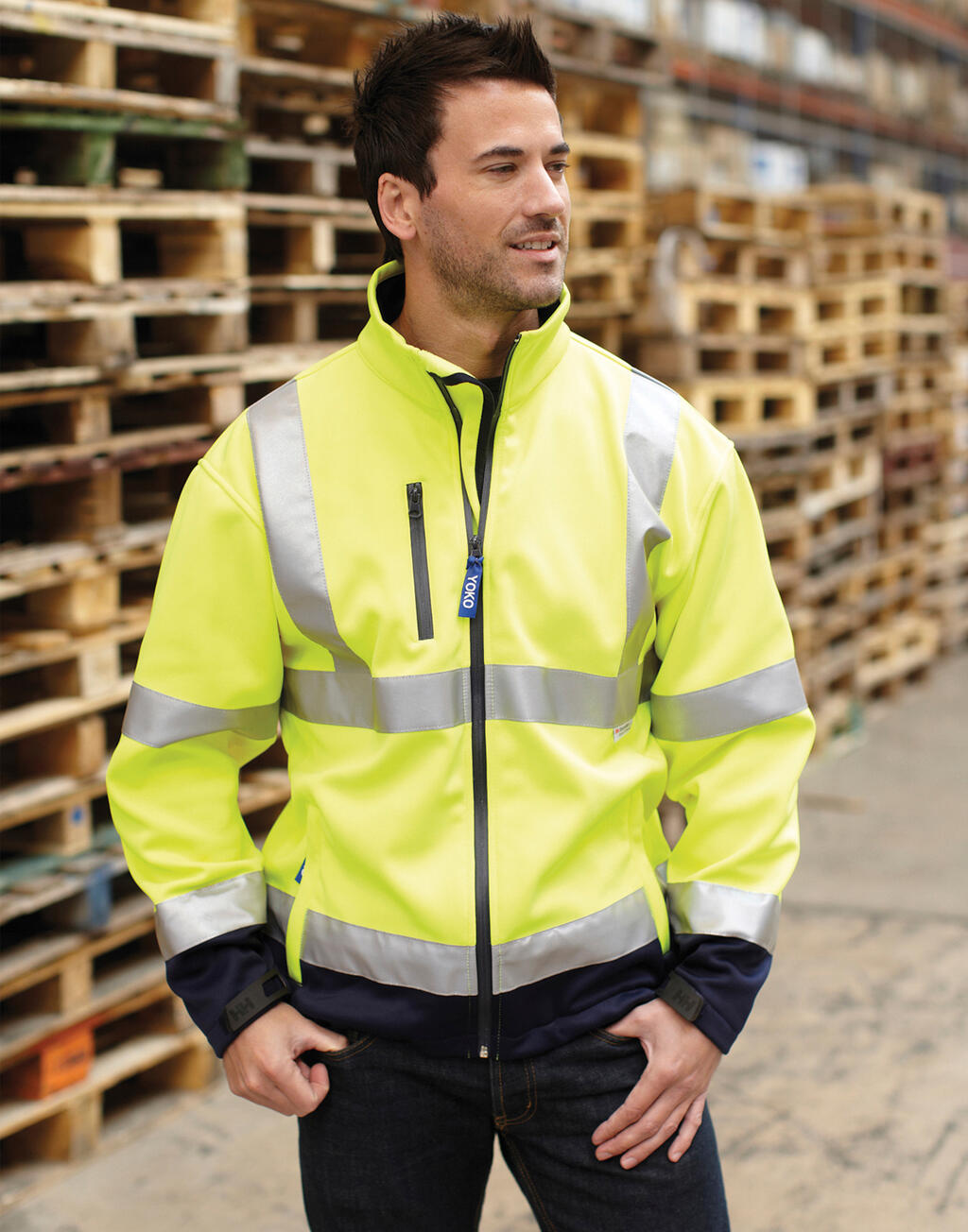 Yoko Fluo Softshell Jacket