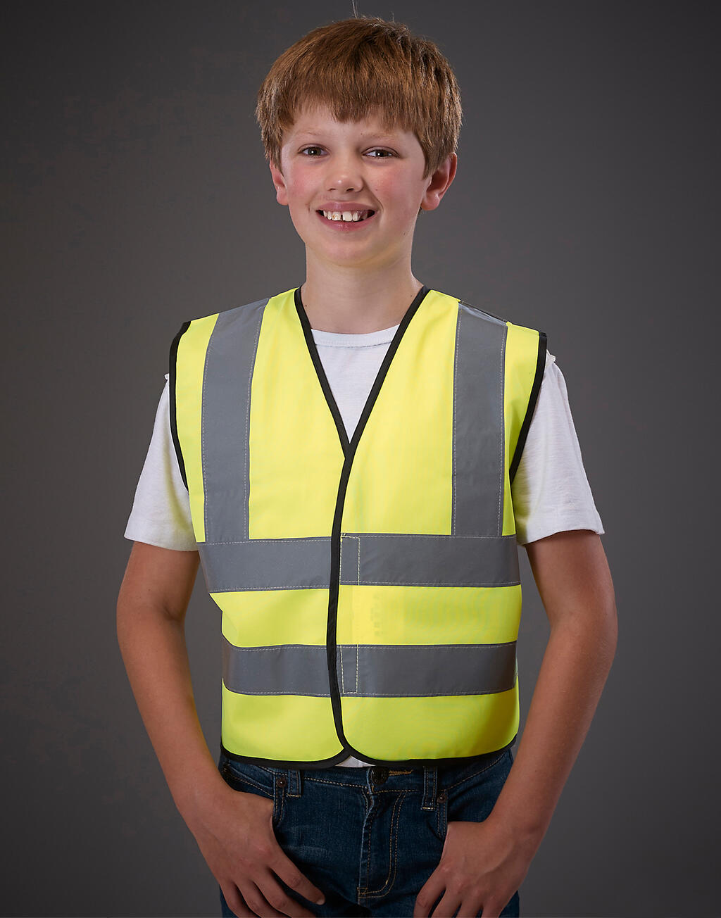 Yoko Kids Fluo 2 Band + Brace Waistcoat