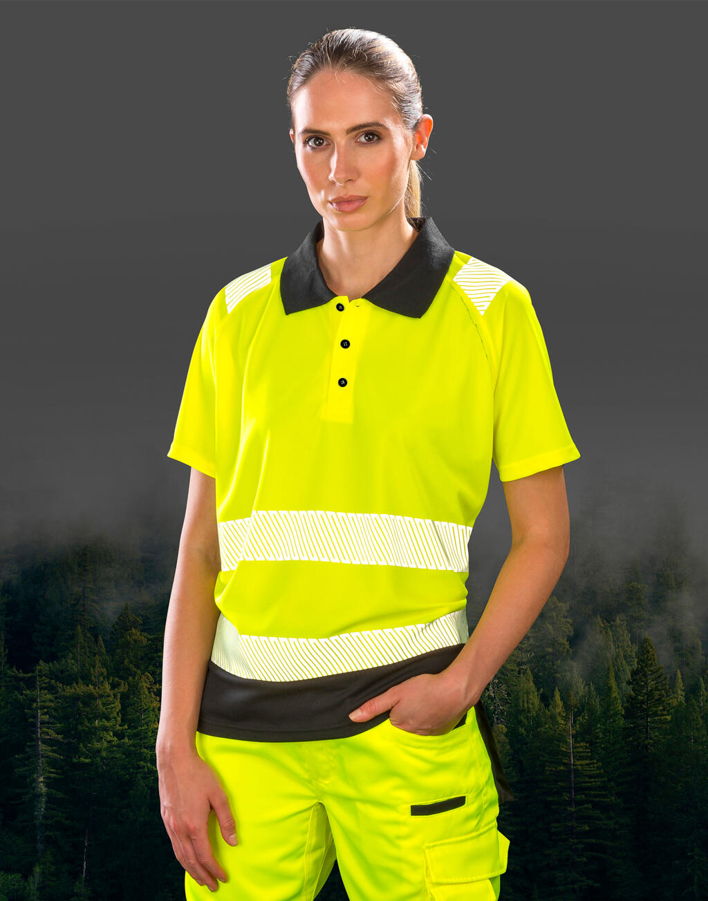 Result Recycled Recycled Safety Polo Shirt