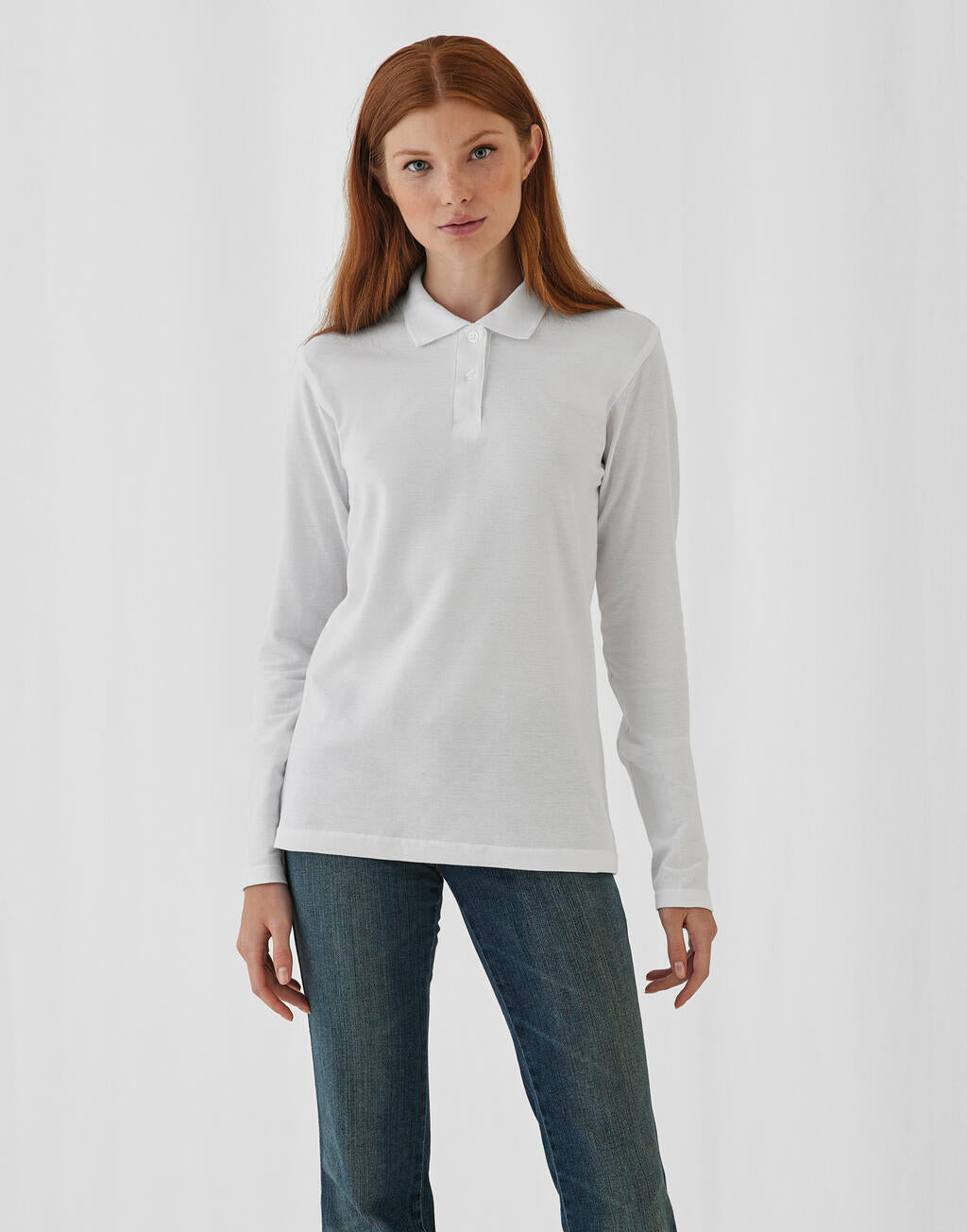 B&C ID.001 LSL /women Polo