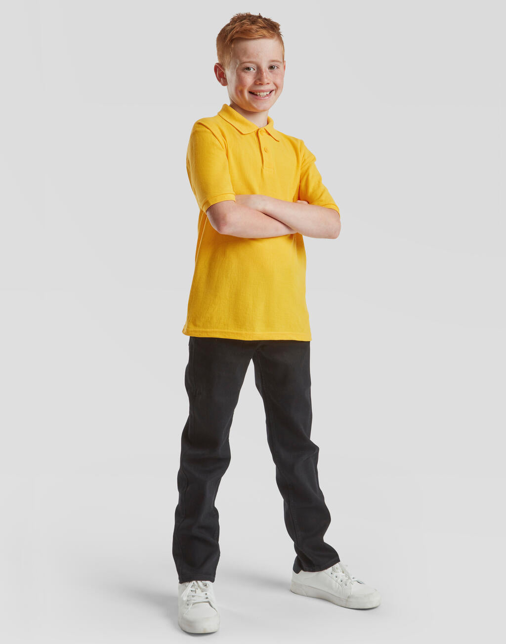 Fruit of the Loom Kids 65/35 Polo