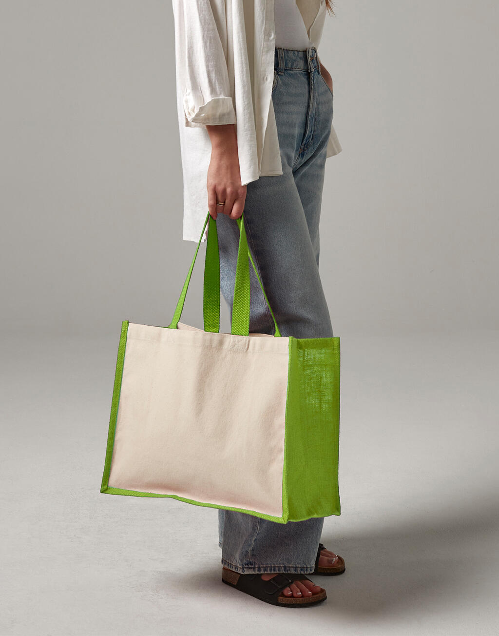 Westford Mill Printers' Jute Classic Shopper