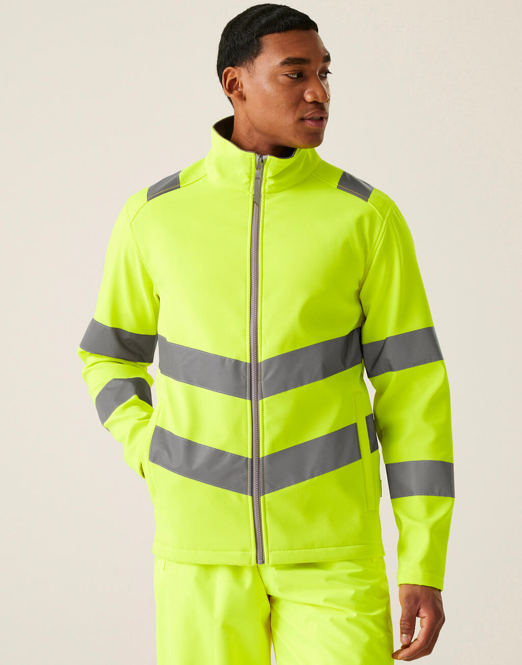 Regatta High Visibility Pro Hi-Vis Ablaze Softshell