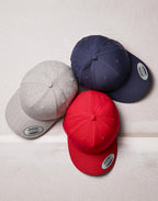 Flexfit 5-Panel Premium Curved Visor Snapback Cap