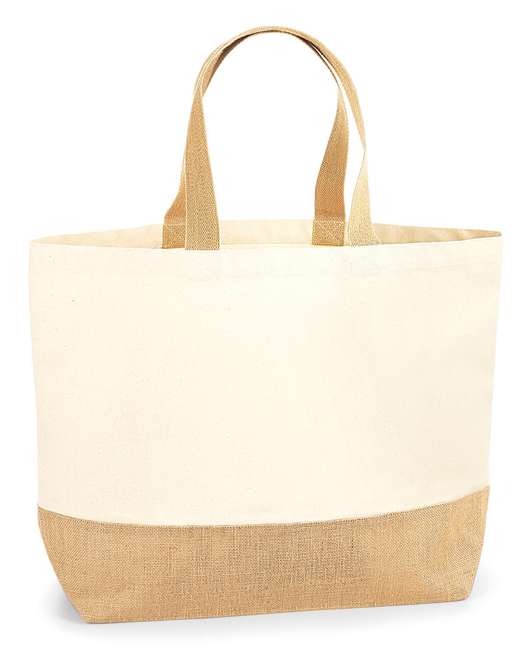 Westford Mill Jute Base Canvas Tote XL