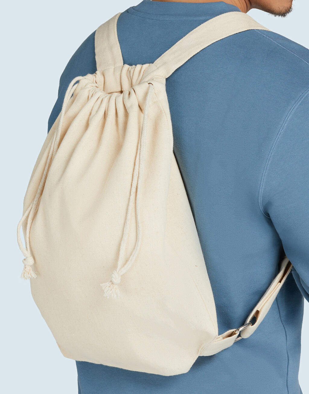 SG Accessories - BAGS Canvas Backpack Straps and Drawstring