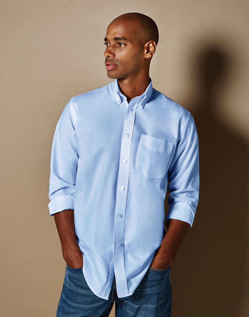 Kustom Kit Classic Fit Workwear Oxford Shirt