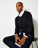 Kustom Kit Classic Fit Arundel V Neck Sweater