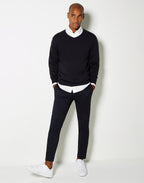 Kustom Kit Classic Fit Arundel V Neck Sweater