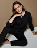 Kustom Kit Women's Classic Fit Arundel Crew Neck Cardigan