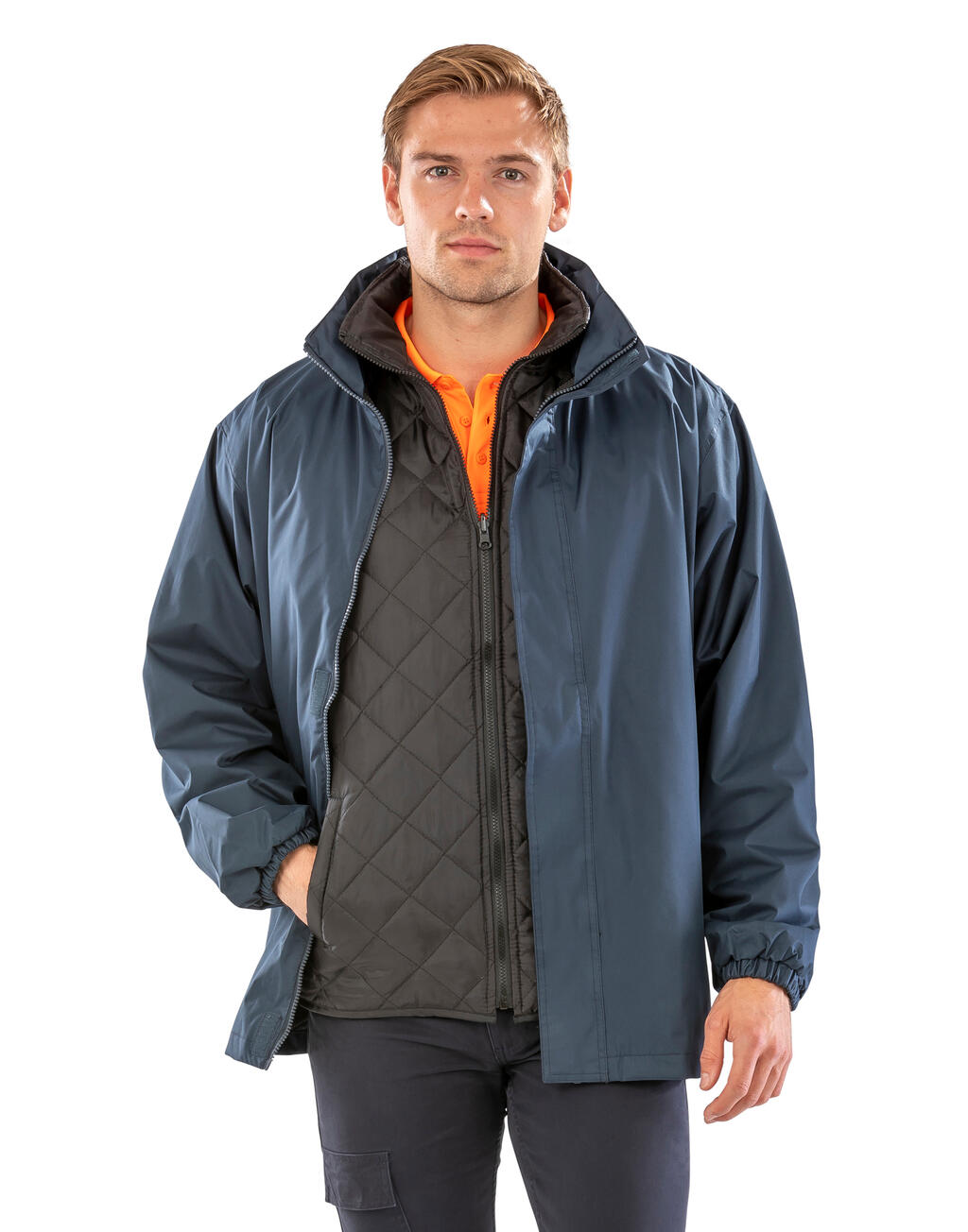 Result Core 3-in-1 Jacket with quilted Bodywarmer