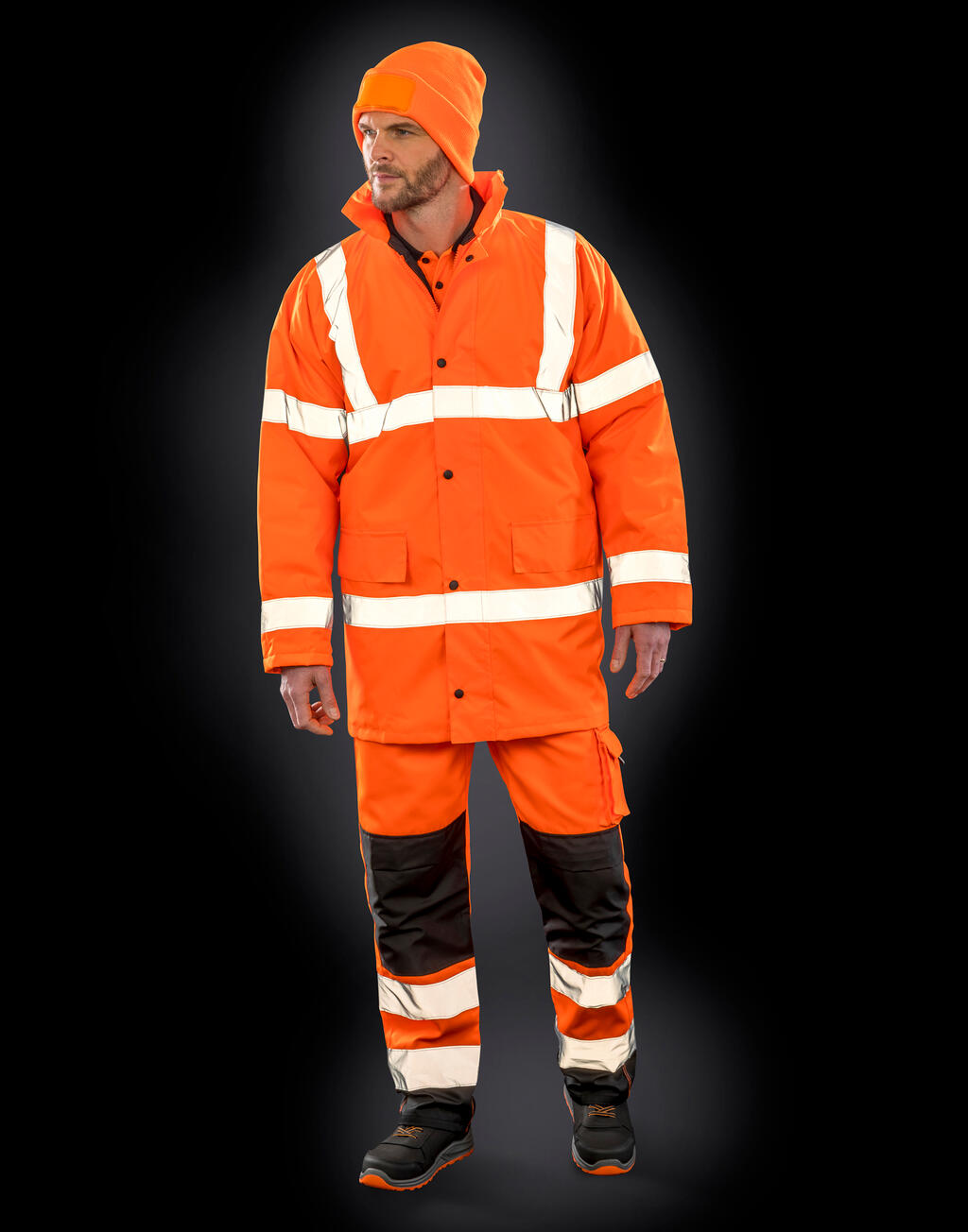 Result Safe-Guard Core Hi-Vis Motorway Coat