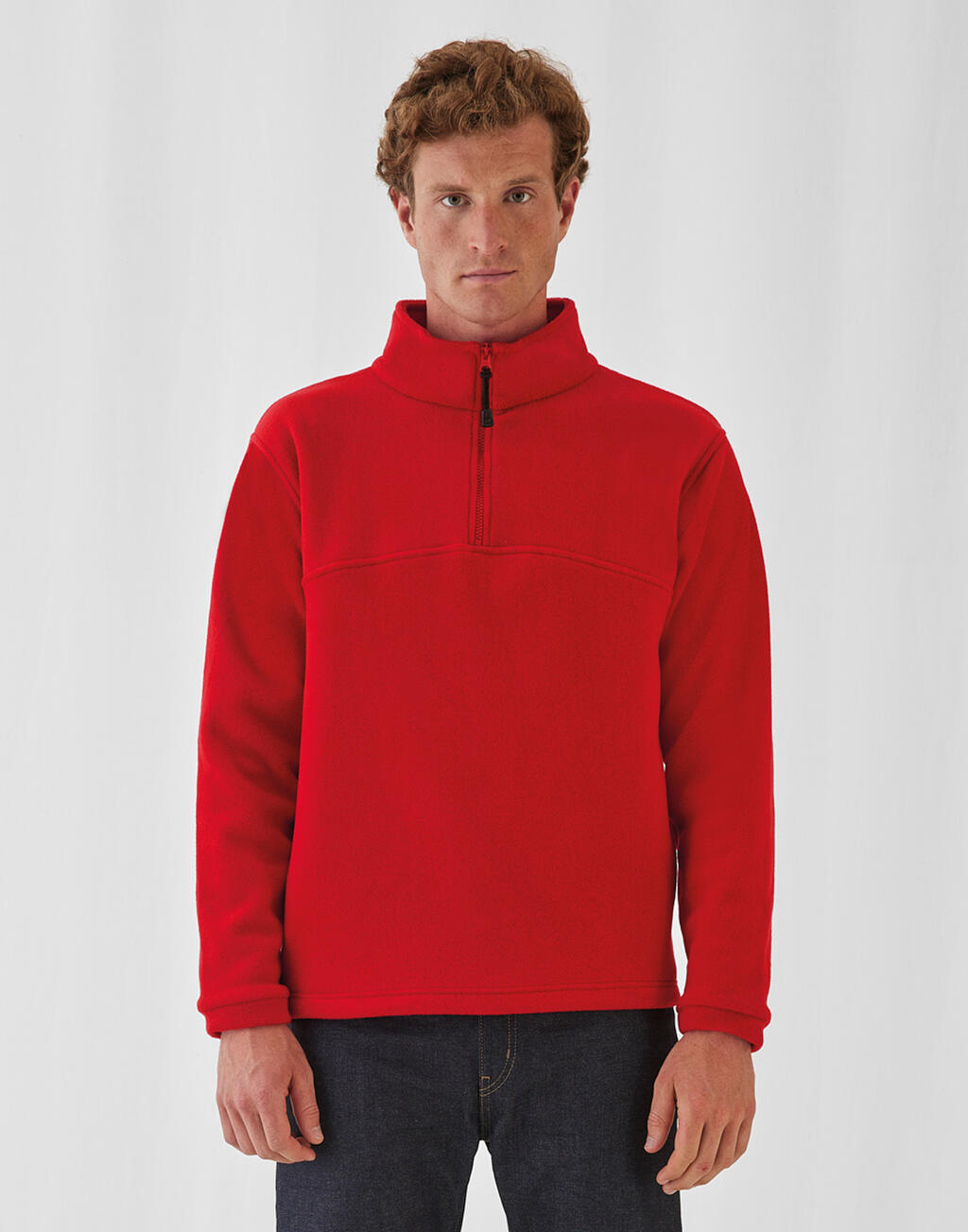 B&C Outerwear Highlander+ 1/4 Zip Fleece Top