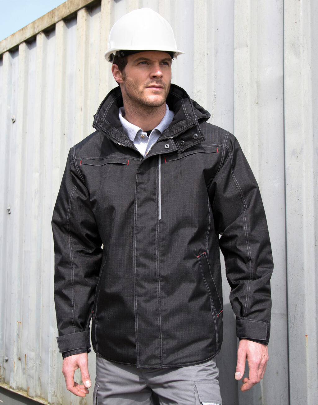Result Denim Texture Rugged Jacket