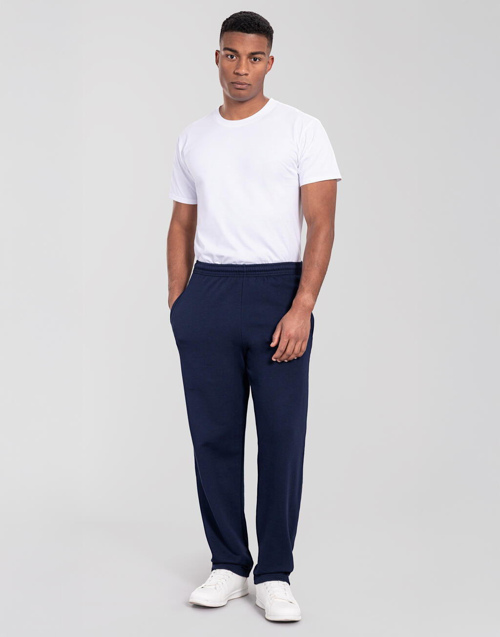 Fruit of the Loom Iconic 250 Open Hem Jog Pants
