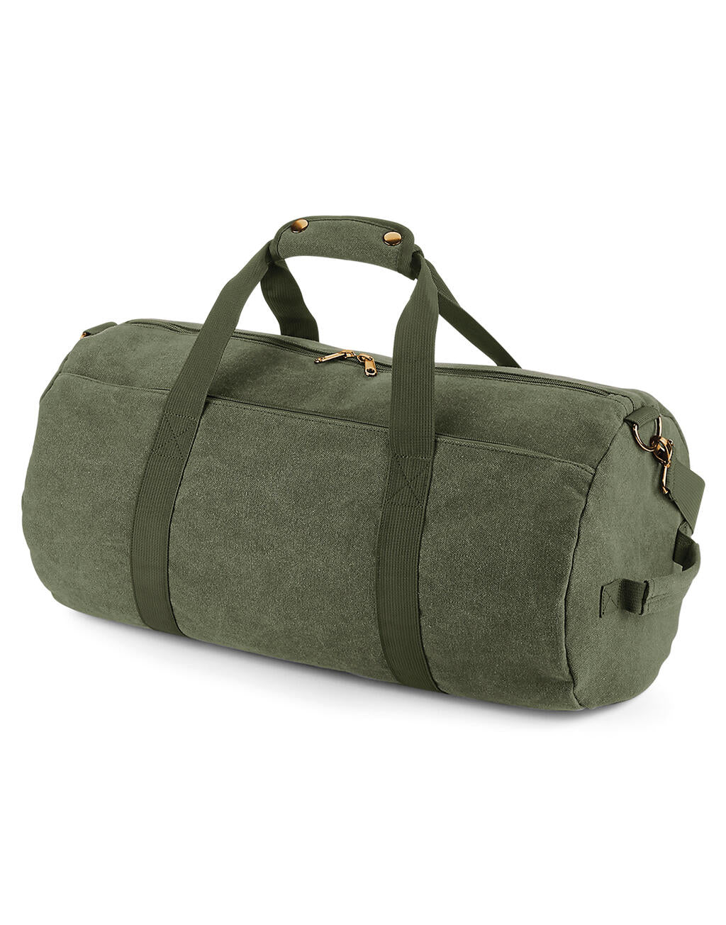 Bagbase Vintage Canvas Barrel Bag
