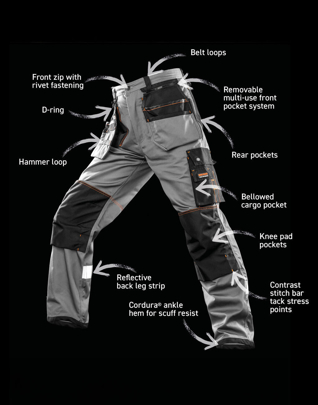 Result Work-Guard X-OVER Heavy Trouser