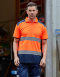 Yoko Fluo 2-Tone Polo