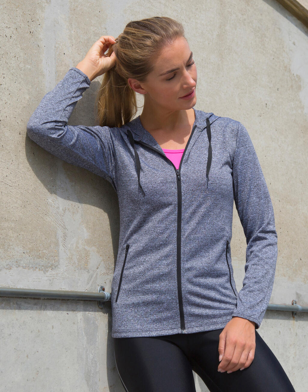 Spiro Women's Hooded Tee-Jacket