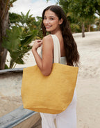 Westford Mill Soft Washed Jute Beach Bag