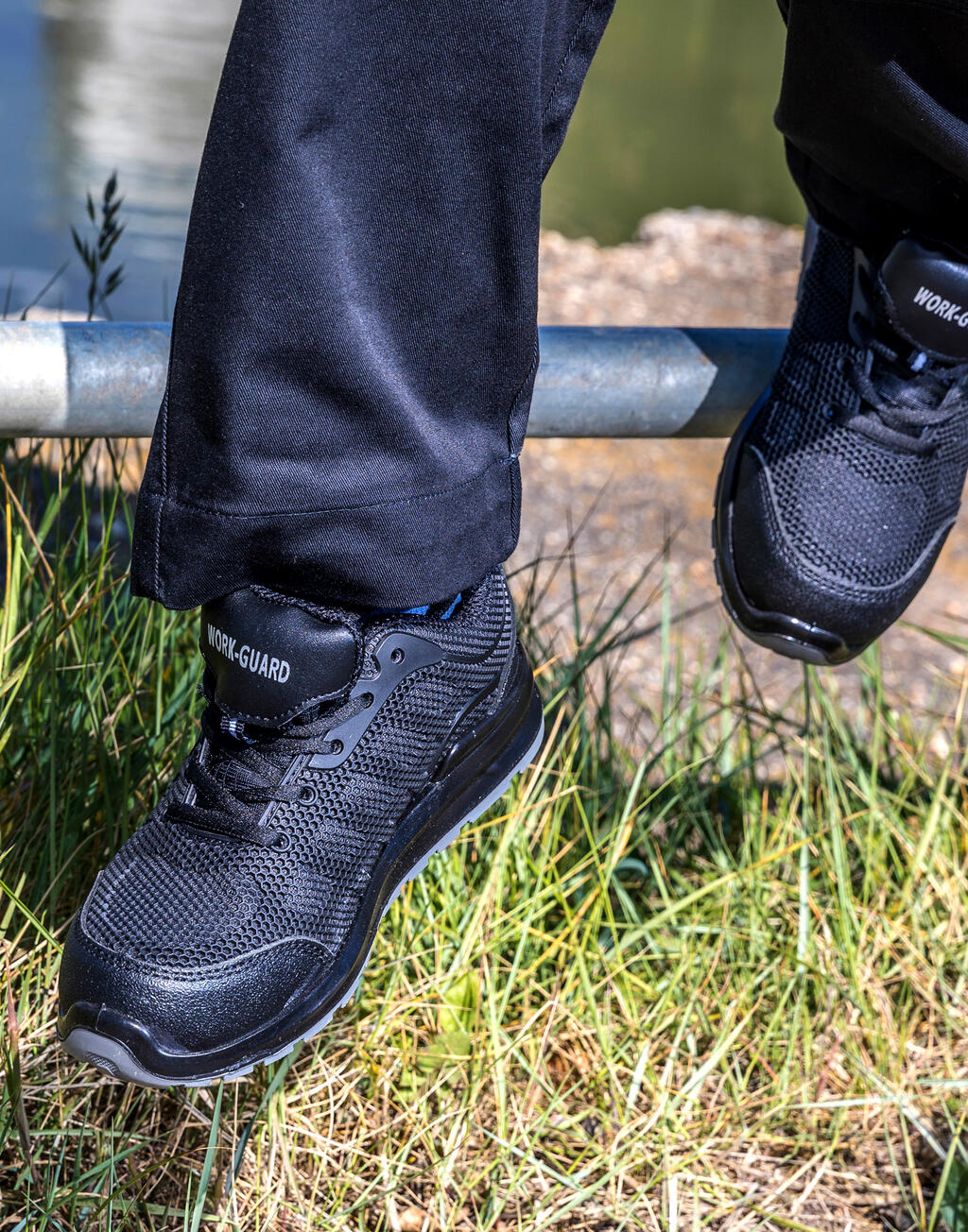 Result Work-Guard All Black Safety Trainer