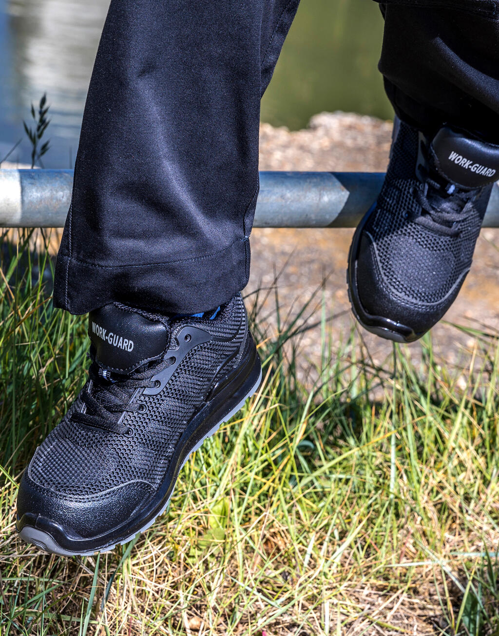 Result Work-Guard All Black Safety Trainer - size 3