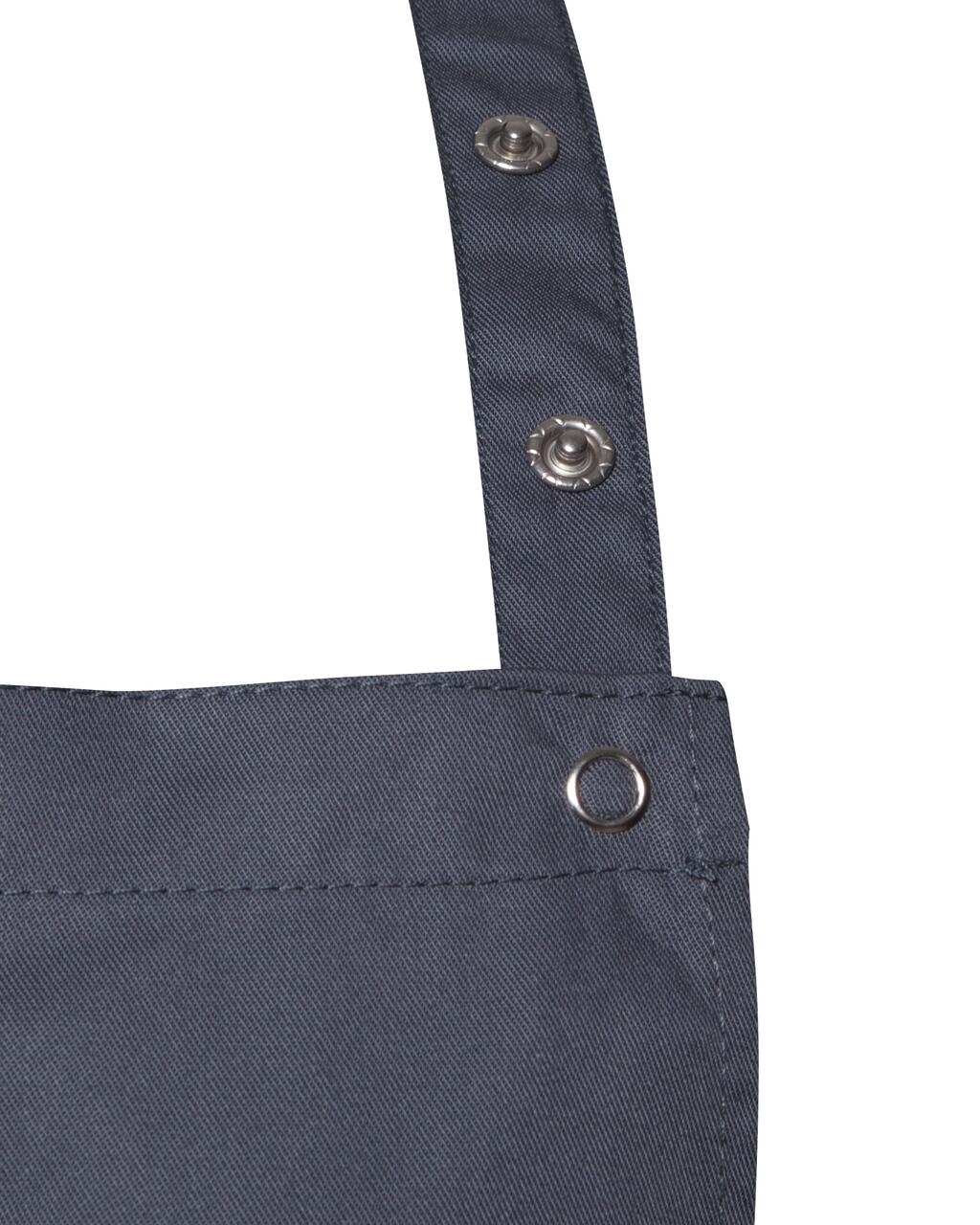Karlowsky Bib Apron Press Stud Santorini
