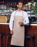 Karlowsky Bib Apron Press Stud Santorini
