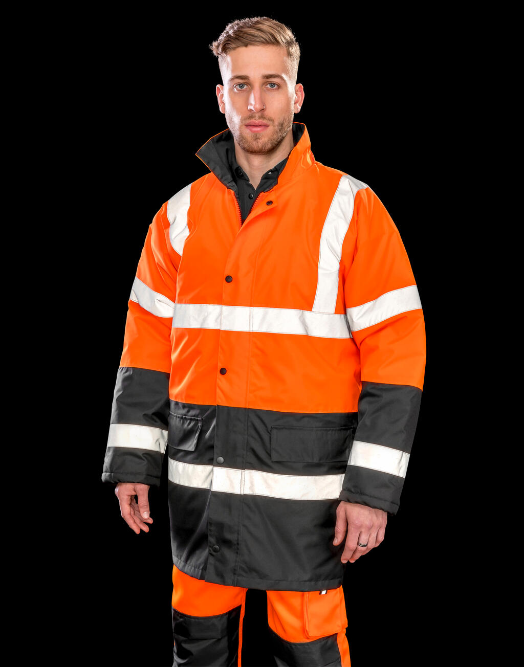 Result Safe-Guard Core Motorway 2-Tone Safety Coat