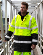Result Safe-Guard Core Motorway 2-Tone Safety Coat