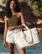 Westford Mill Double Handle Cargo Pocket Tote
