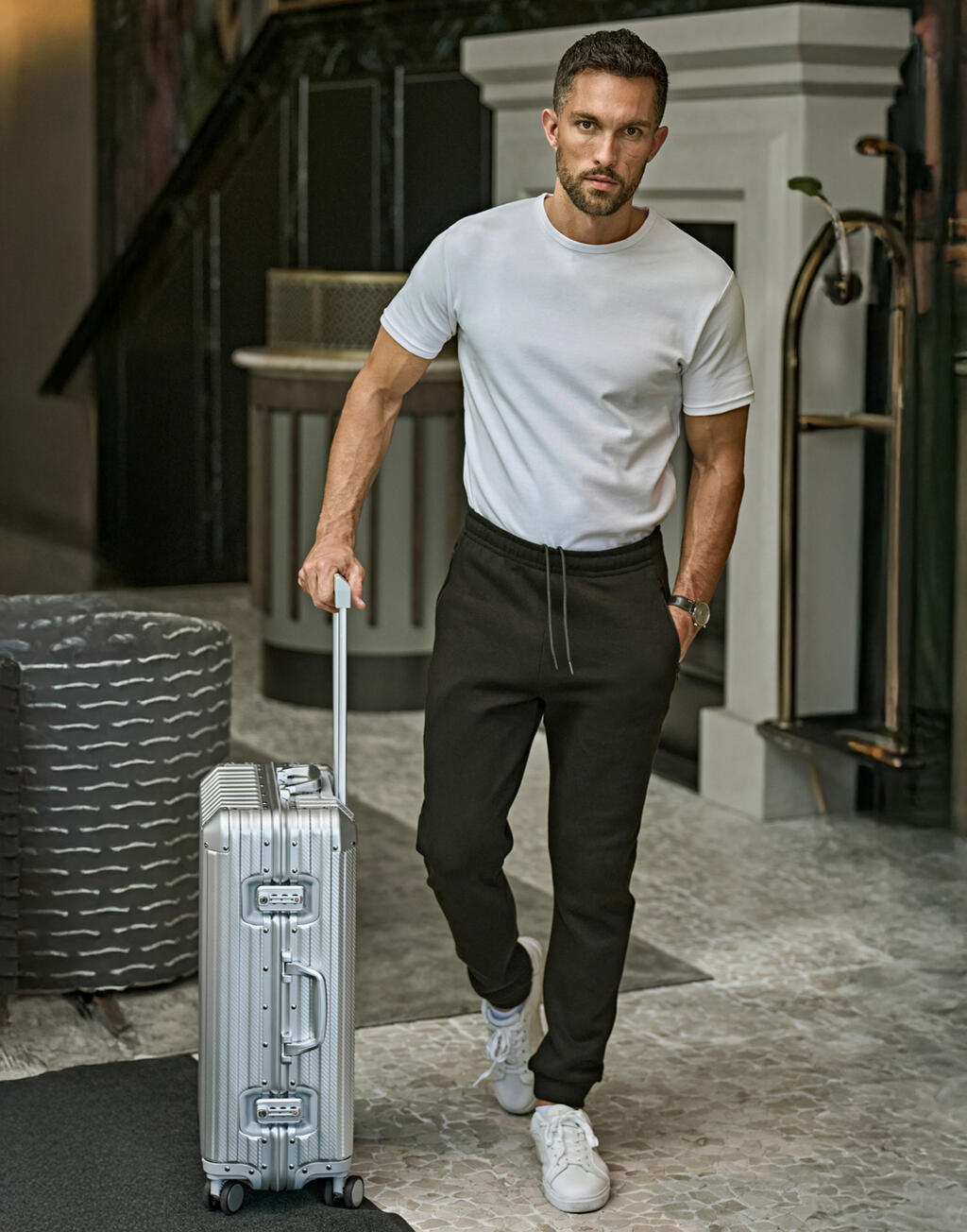 Tee Jays Ribbed Interlock Pants