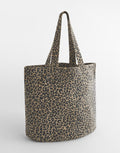 Westford Mill Leopard Print Canvas Shopper
