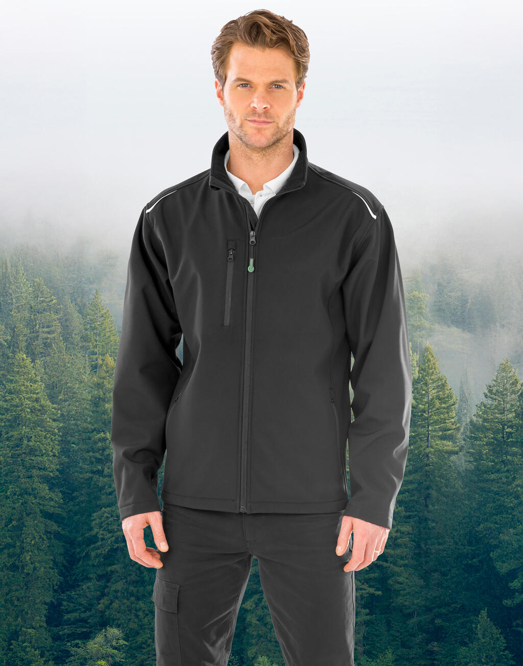 Result Recycled Recycled 3-Layer Printable Softshell Jacket