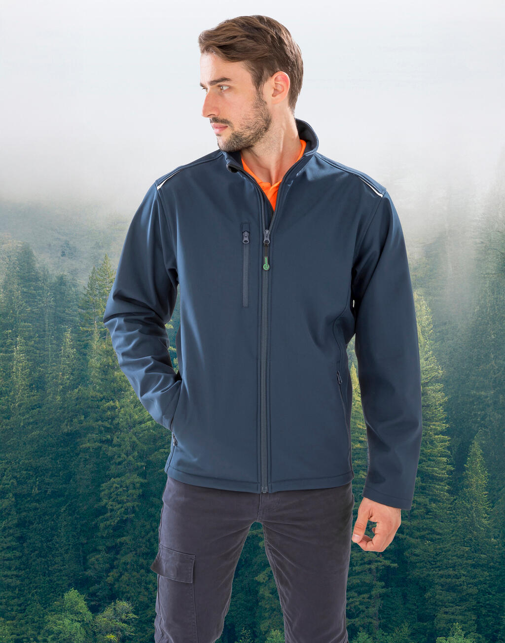Result Recycled Recycled 3-Layer Printable Softshell Jacket