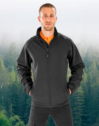 Result Recycled Men's Recycled 2-Layer Printable Softshell Jacket