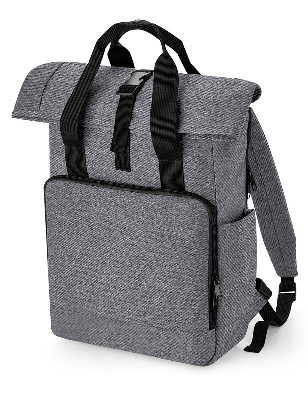 Bagbase Recycled Twin Handle Roll-Top Laptop Backpack