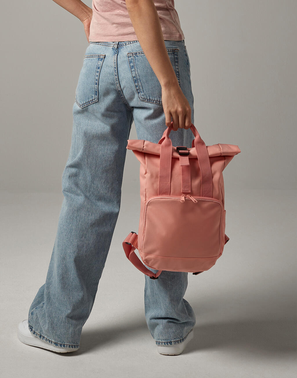 Bagbase Recycled Mini Twin Handle Roll-Top Backpack