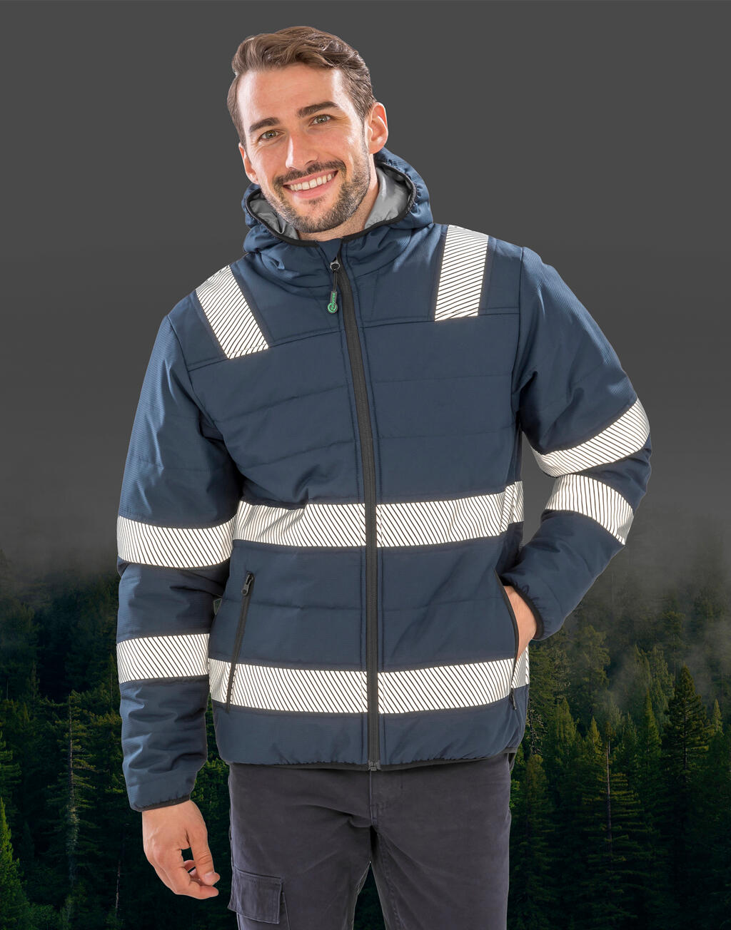 Result Recycled Recycled Ripstop Padded Safety Jacket