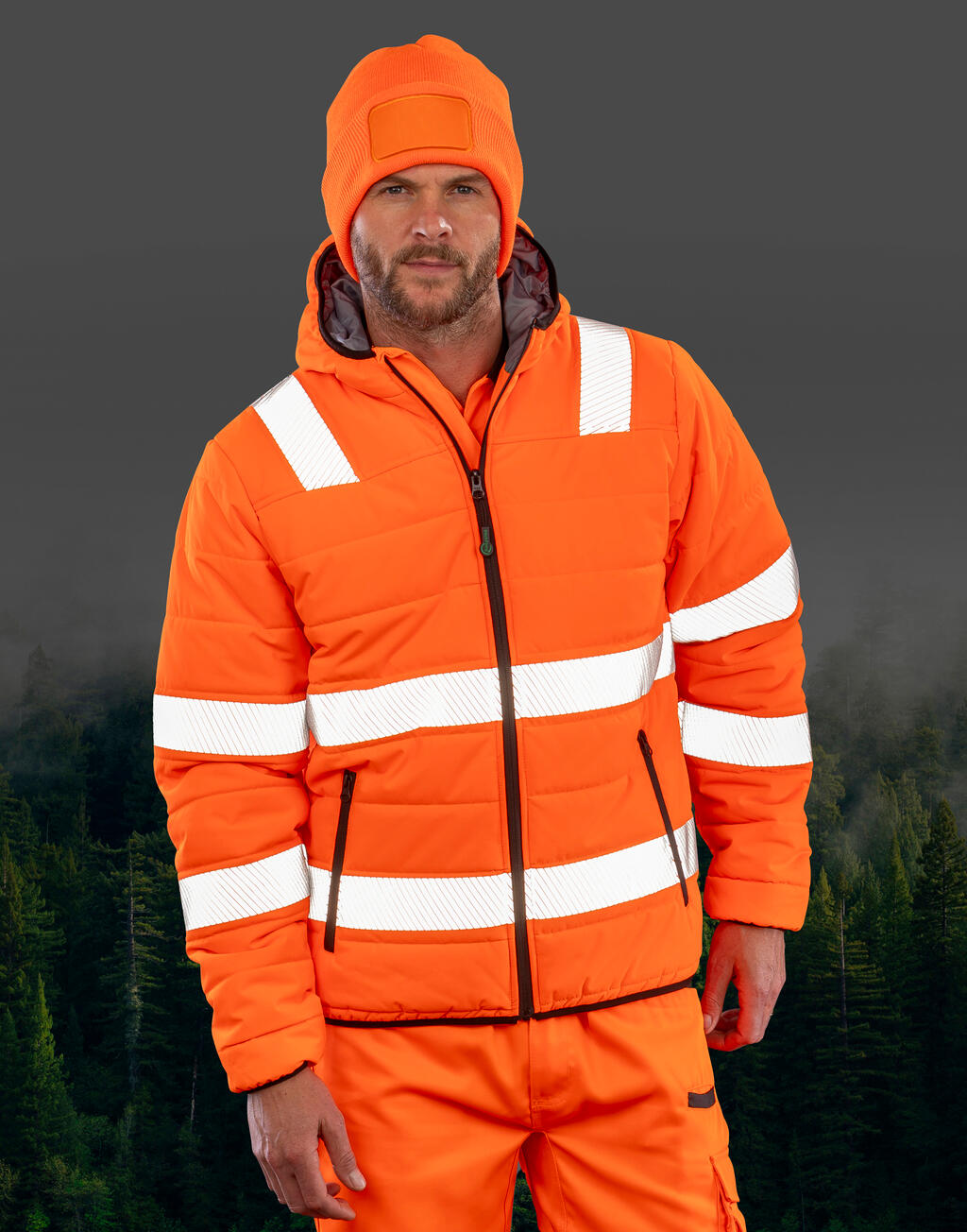 Result Recycled Recycled Ripstop Padded Safety Jacket