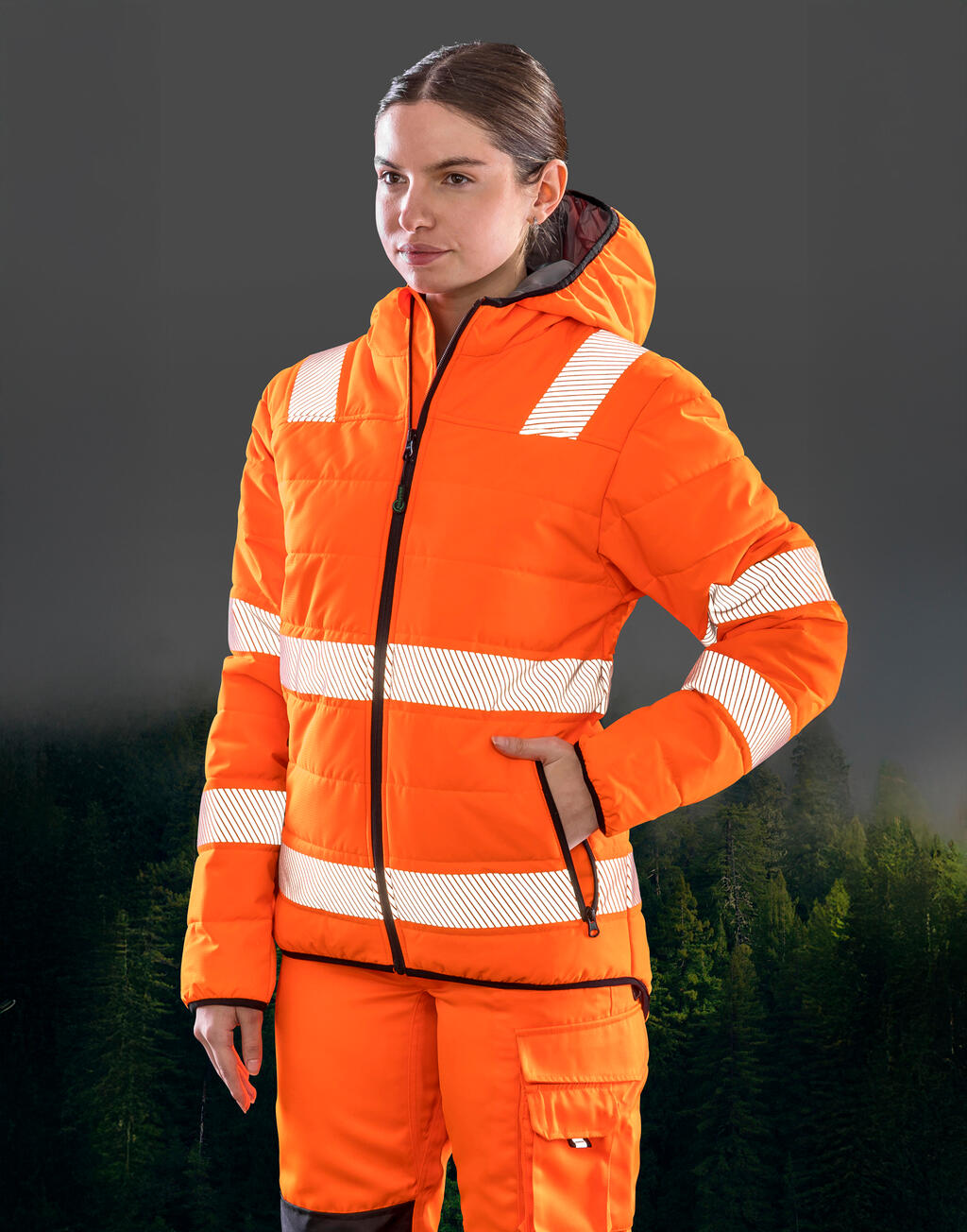 Result Recycled Recycled Ripstop Padded Safety Jacket