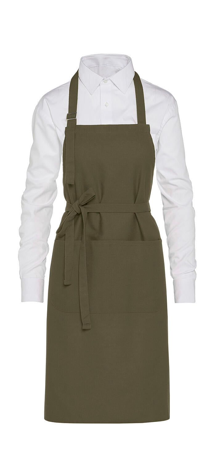 SG Accessories - BISTRO LISBON - Cotton Heavyweight Bib Apron with Pocket